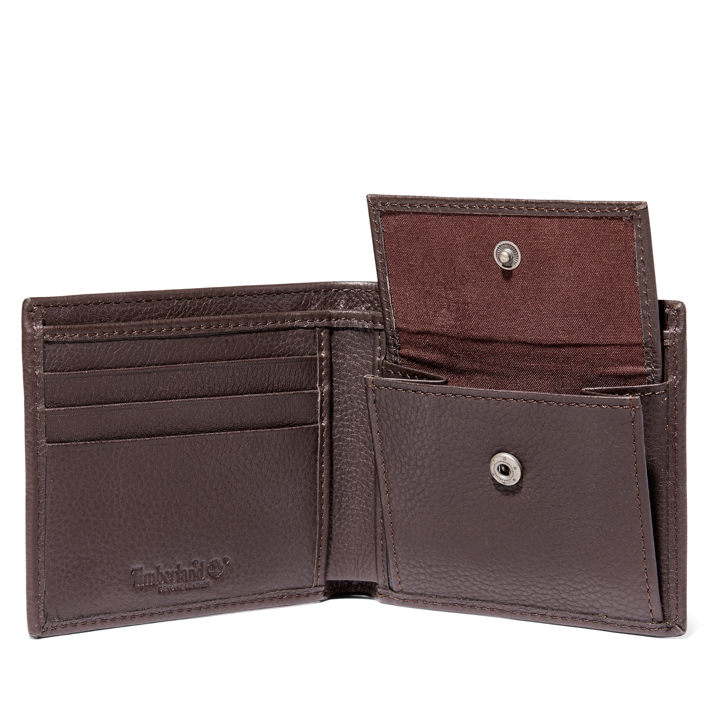 Carteira de homem Timberland Kennebunk Coin Pocket em Mulch