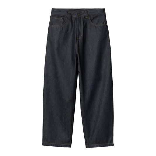 Carhartt WIP Brandon Pant Blue Rigid. Foto da parte da frente.