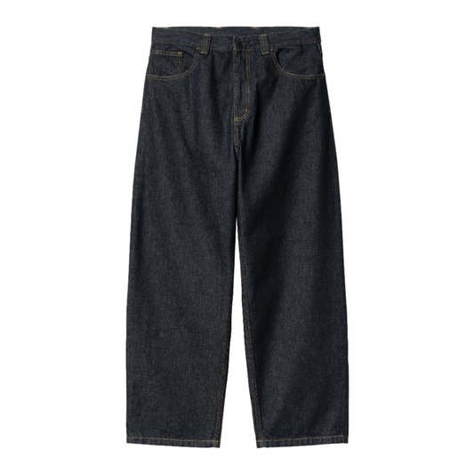 Carhartt WIP Brandon Pant Blue Rinsed. Foto da parte da frente.