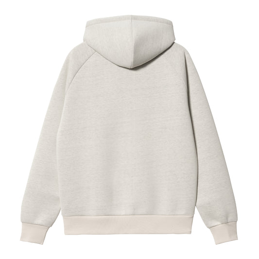 Carhartt WIP Car-Lux Hooded Jacket Salt/Grey. Foto da parte de trás.