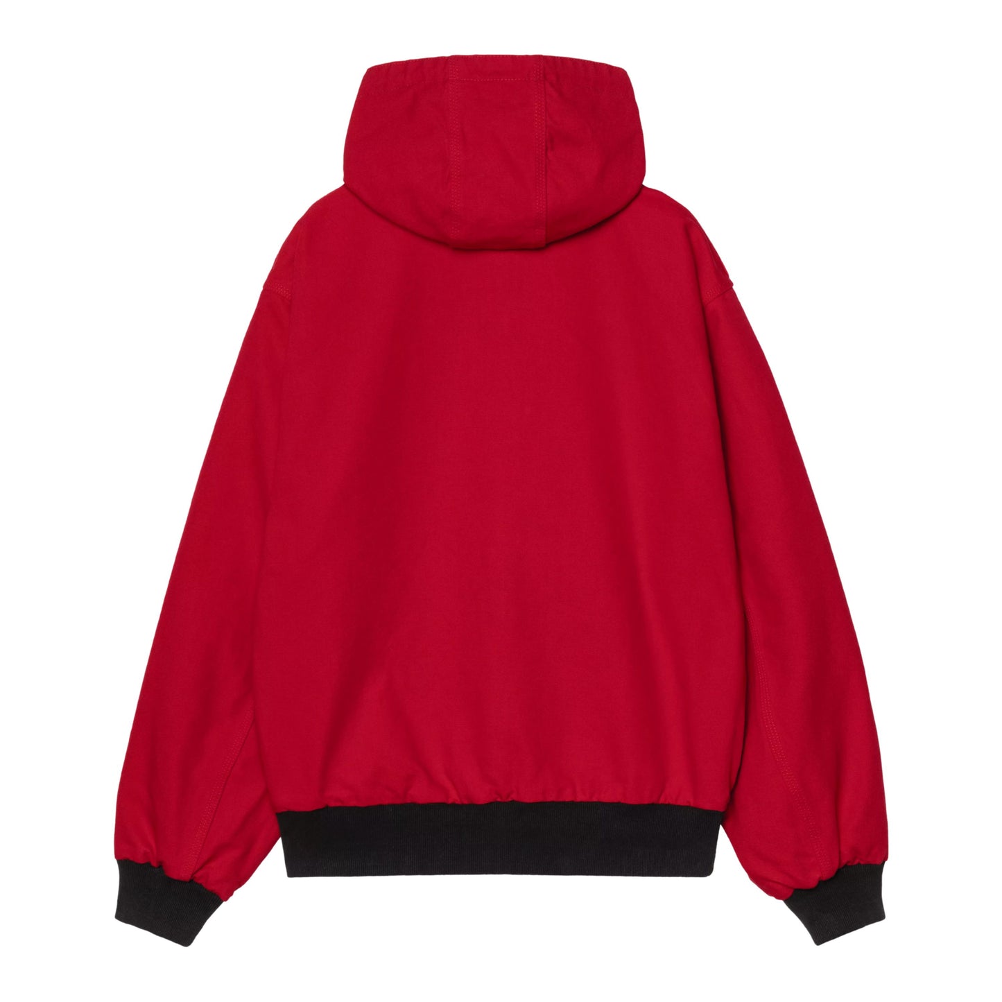 Casaco com carapuço para homem Carhartt WIP 50 Years Anniversary OG Active em Canvas Preto / Vermelho USA rinsed