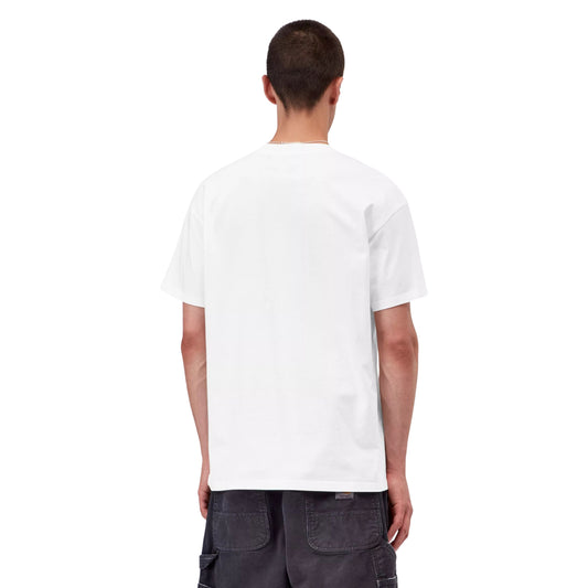 T-shirt de manga curta para homem Carhartt WIP Dreamrift em Branco