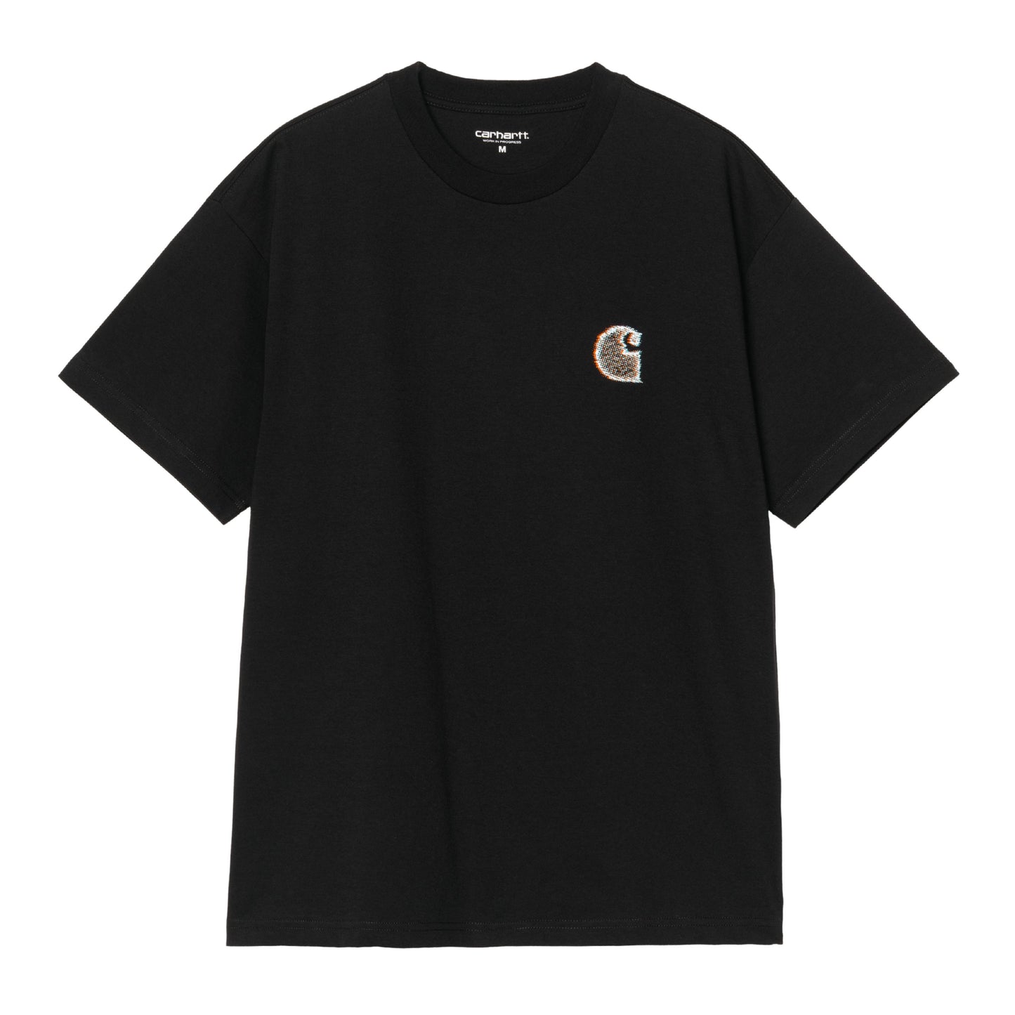 T-Shirt de manga curta para homem Carhartt WIP Mind Your Head em Preto