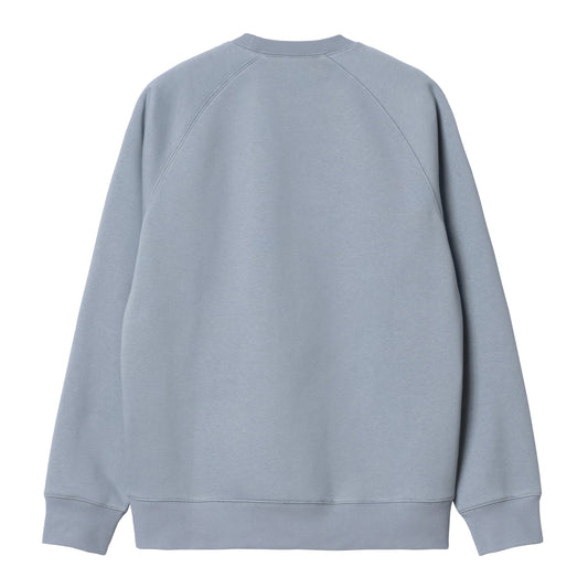 Carhartt WIP Chase Sweat Mirror/Gold. Foto da parte de trás.