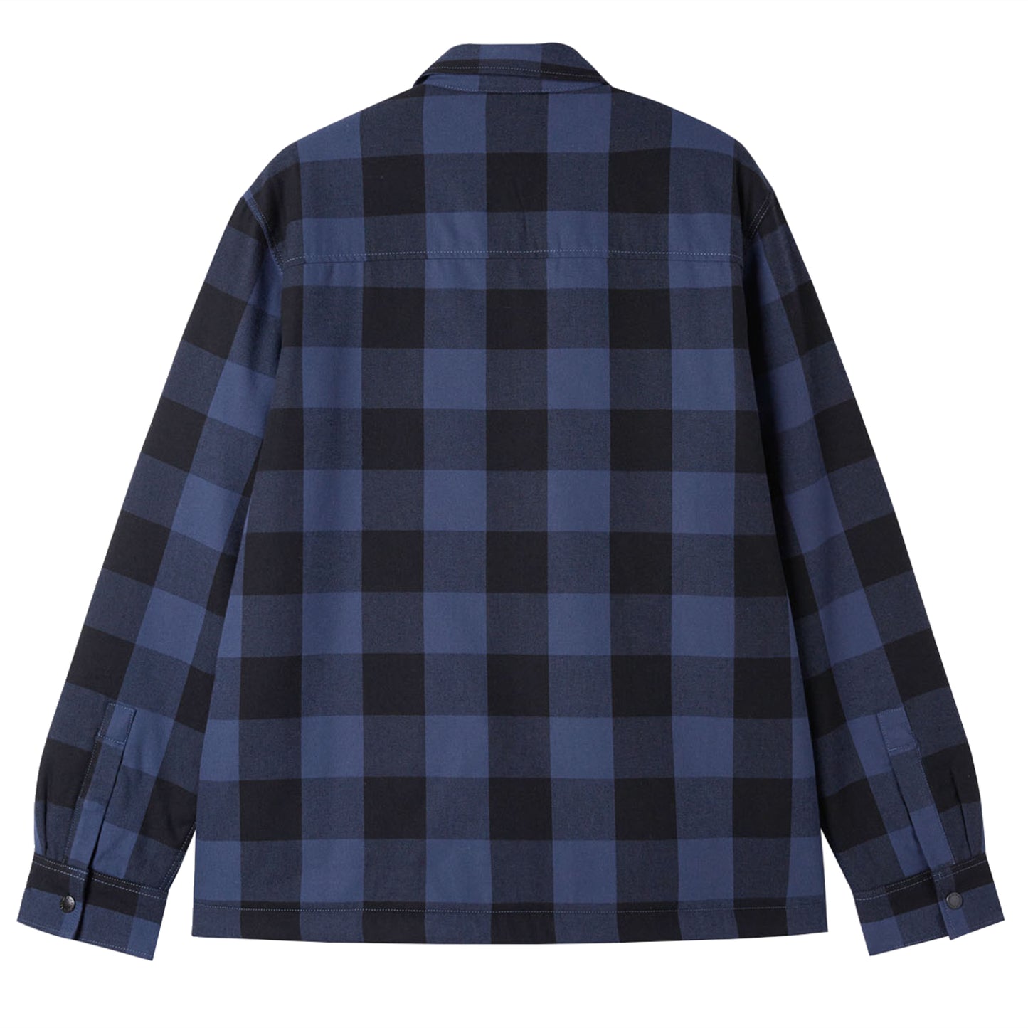 Dickies Sherpa Lined Sacramento Shirt Navy Blue. Foto da parte de trás.