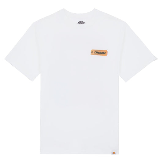 Dickies Paxico FNB T-Shirt White. Foto da parte da frente.