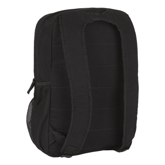 Dickies Duck Canvas Utility Backpack Black. Foto da parte de trás.