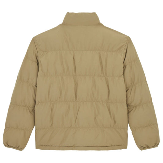 Dickies Scobey Puffer Jacket Military Green. Foto da parte de trás.