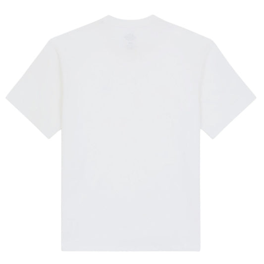 Dickies Unionville Short Sleeve T-Shirt White. Foto da parte de trás.