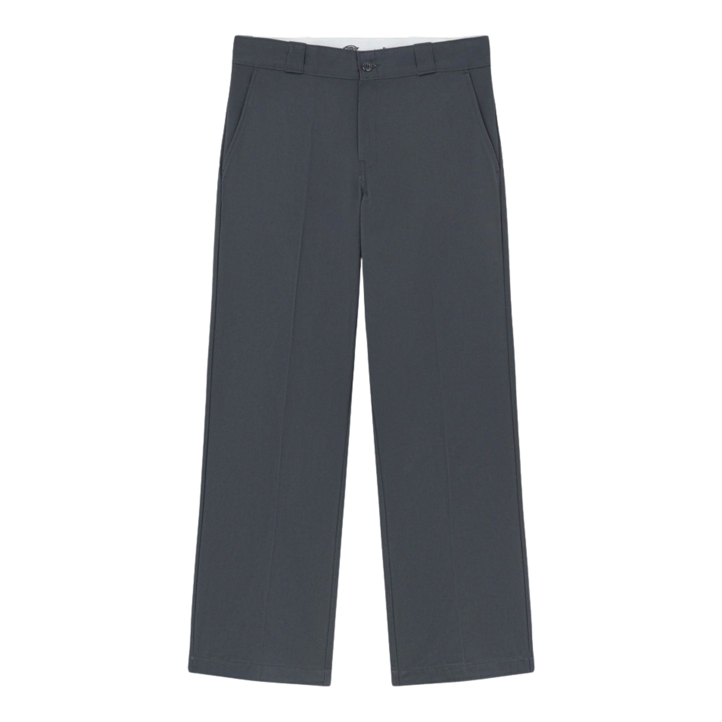 Calça para homem Dickies 247 Regular Work em Cinza Charcoal. Foto da parte da frente.