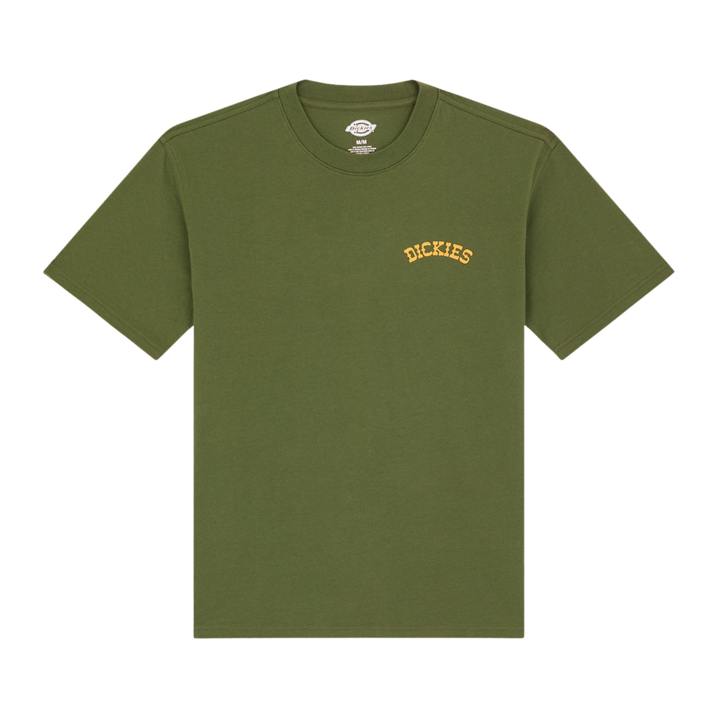 T-Shirt de manga curta para homem Dickies Bettsville em Cypress. Foto da parte da frente.