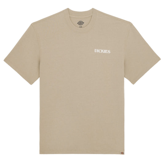 Dickies Herndon T-Shirt Sandstone. Foto da parte da frente.
