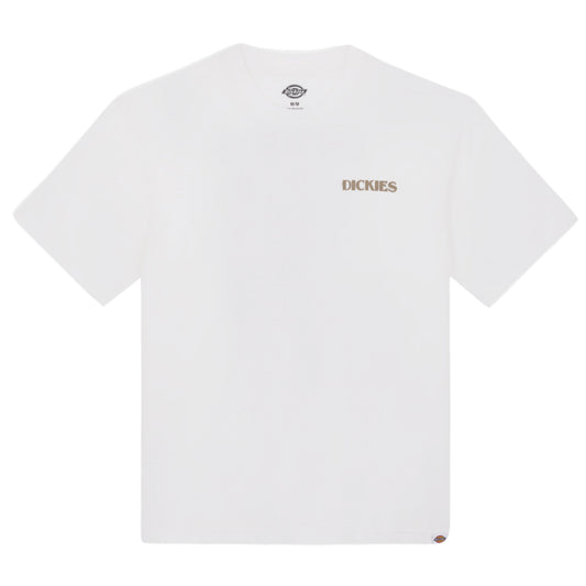 Dickies Herndon T-Shirt White. Foto da parte da frente.
