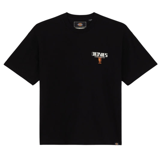 Dickies Pearisburg Short Sleeve T-Shirt Black. Foto da parte da frente.