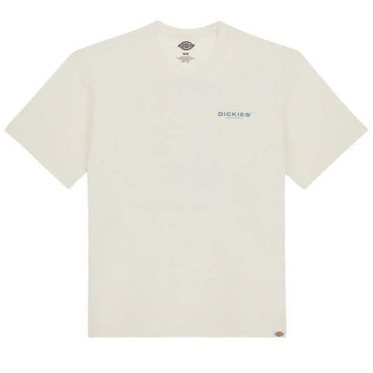 Dickies Wakefield Short Sleeve T-Shirt Cloud. Foto da parte da frente.