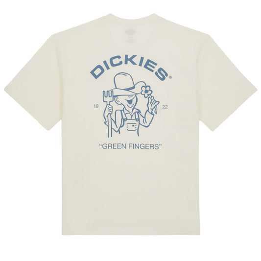 Dickies Wakefield Short Sleeve T-Shirt Cloud. Foto da parte de trás.
