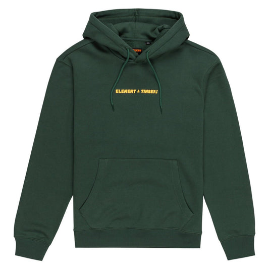 Element & Timber Leader of the Lost Hoodie Trekking Green. Foto da parte da frente.