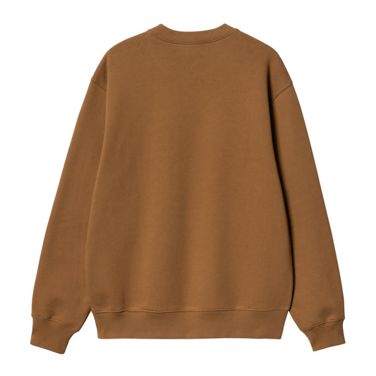 Carhartt WIP Flying Ducks Sweat Hamilton Brown. Foto da parte de trás.