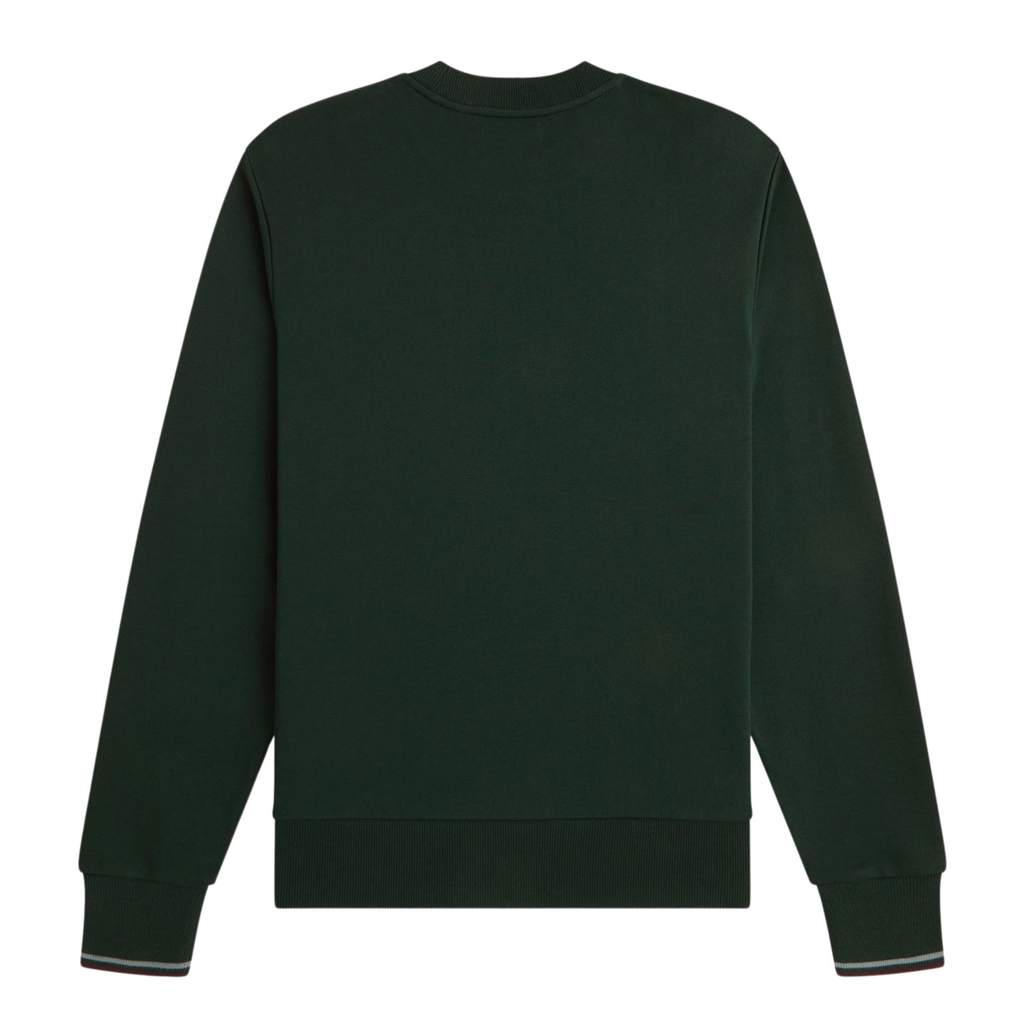 Sweat para homem Fred Perry Crew Neck em Grassroots/Azul Stockport/Oxblood