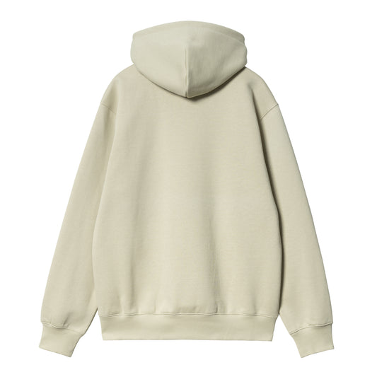 Carhartt WIP Hooded Carhartt Sweat Beryl/Sorrent. Foto da parte de trás.