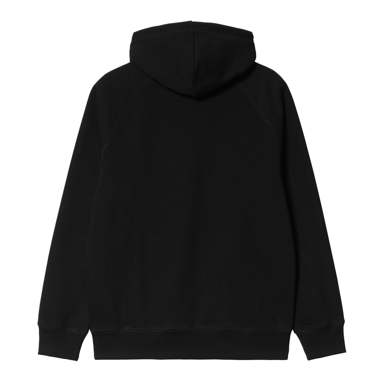 Carhartt WIP Hooded Chase Sweat Black/Gold. Foto da parte de trás.