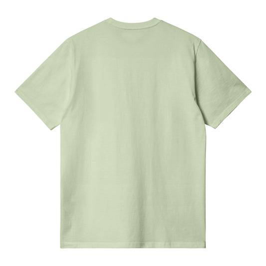 Carhartt WIP Pocket Short Sleeve T-Shirt Charm Green. Foto da parte de trás.