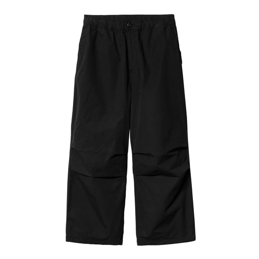 Carhartt WIP Judd Pant Black Garment Dyed. Foto da parte da frente.