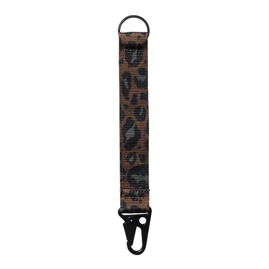 Carhartt WIP Jude Keyholder Camo Leo Jacquard, Tamarind. Foto da parte de trás.