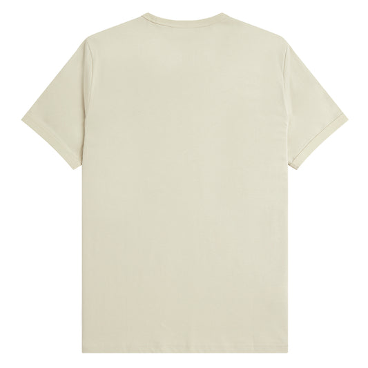 Fred Perry Ringer T-Shirt Light Oyster