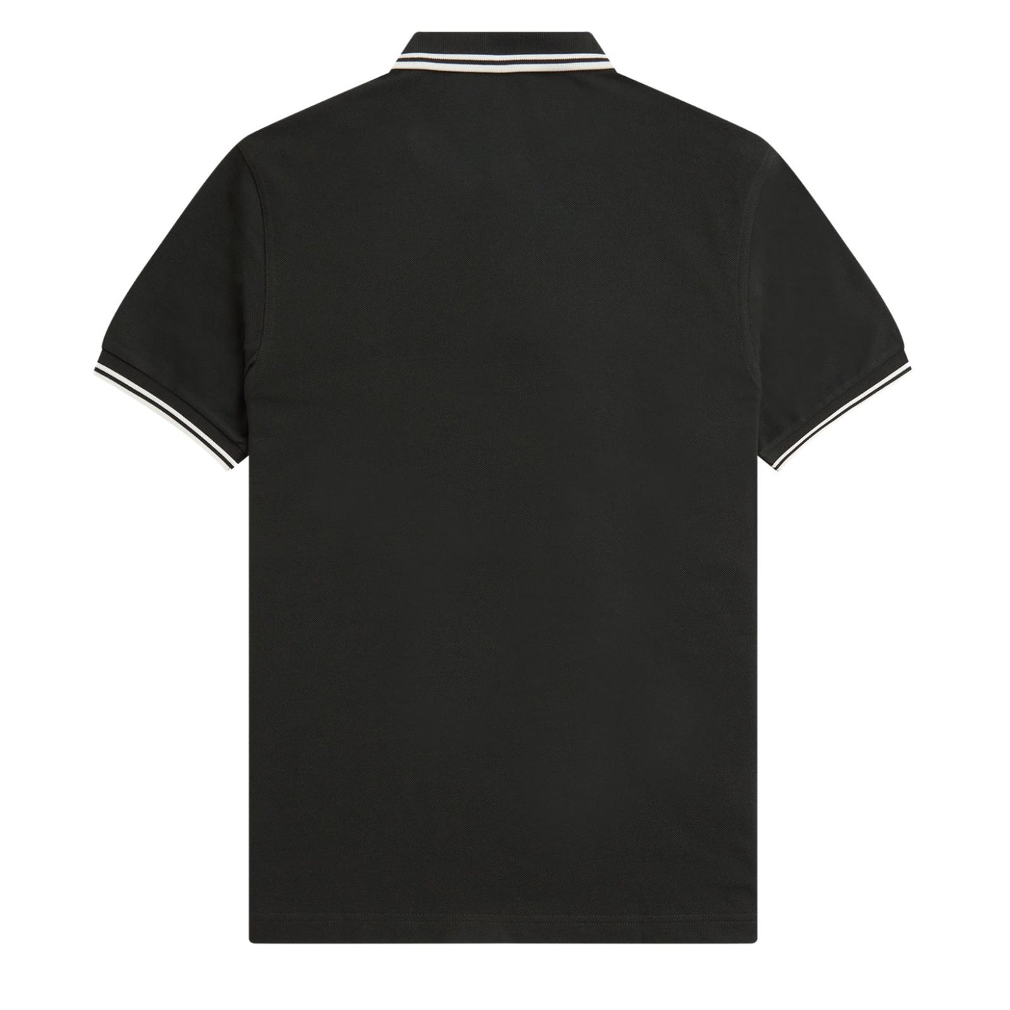 Fred Perry Twin Tipped Fred Perry Shirt Night Green/Snow White. Foto da parte de trás.