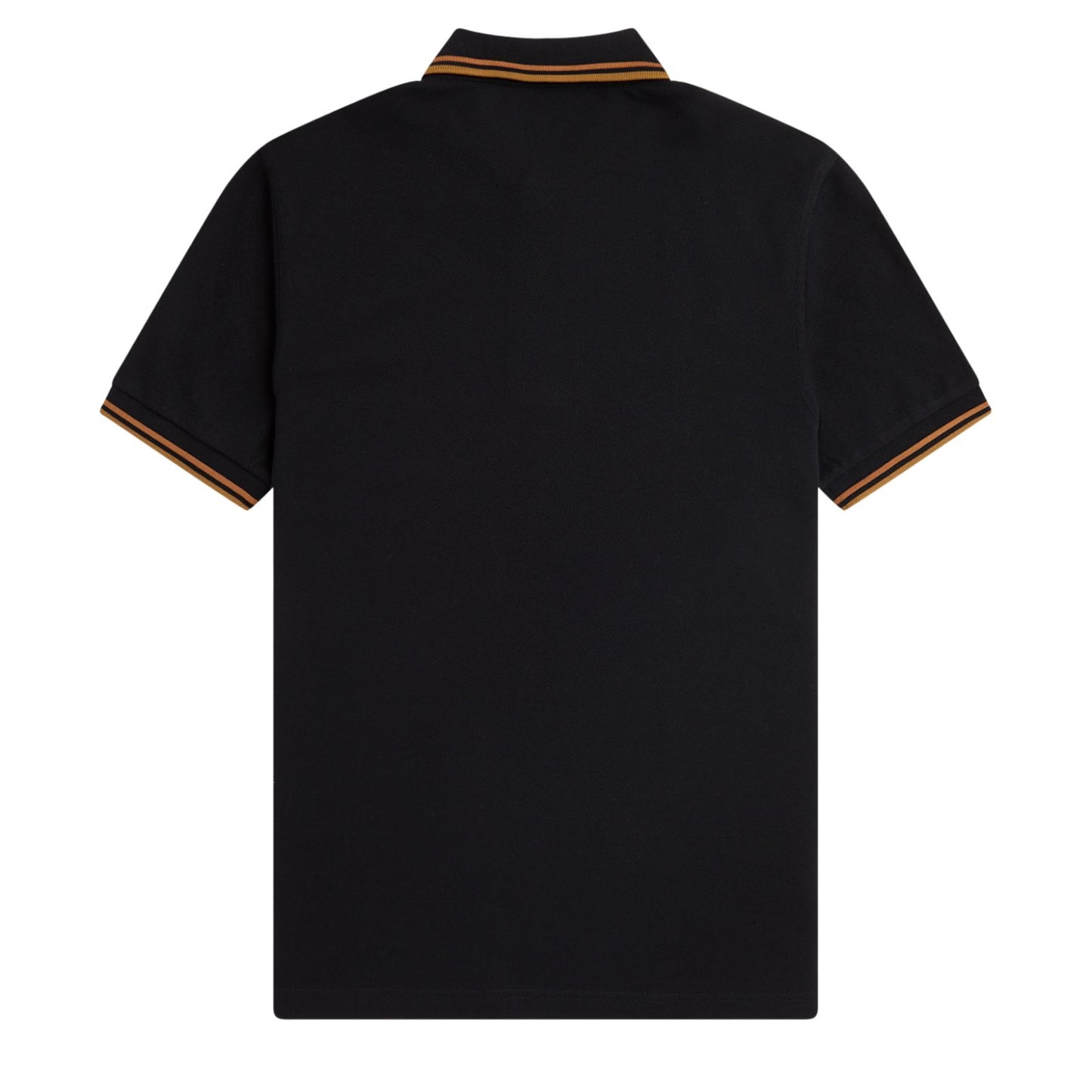 Fred Perry Twin Tipped Fred Perry Shirt Black/Nutflake/Dark Caramel. Foto da parte de trás.