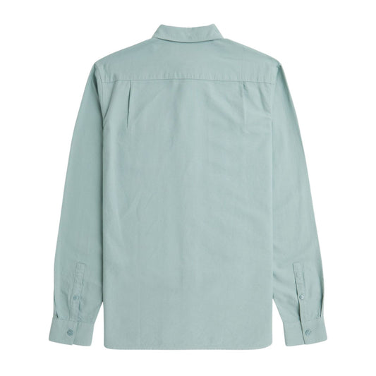 Fred Perry Oxford Shirt Silver Blue. Foto da parte de trás.