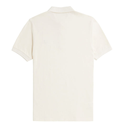 Fred Perry Plain Fred Perry Polo Ecru/Warm Stone. Foto da parte de trás.