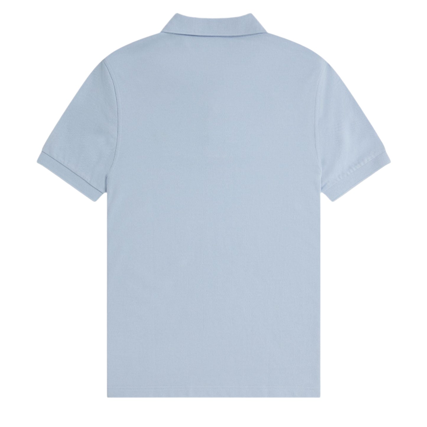 Polo de manga curta Fred Perry The Fred Perry Shirt em Light Smoke/Navy. Foto da parte de trás.