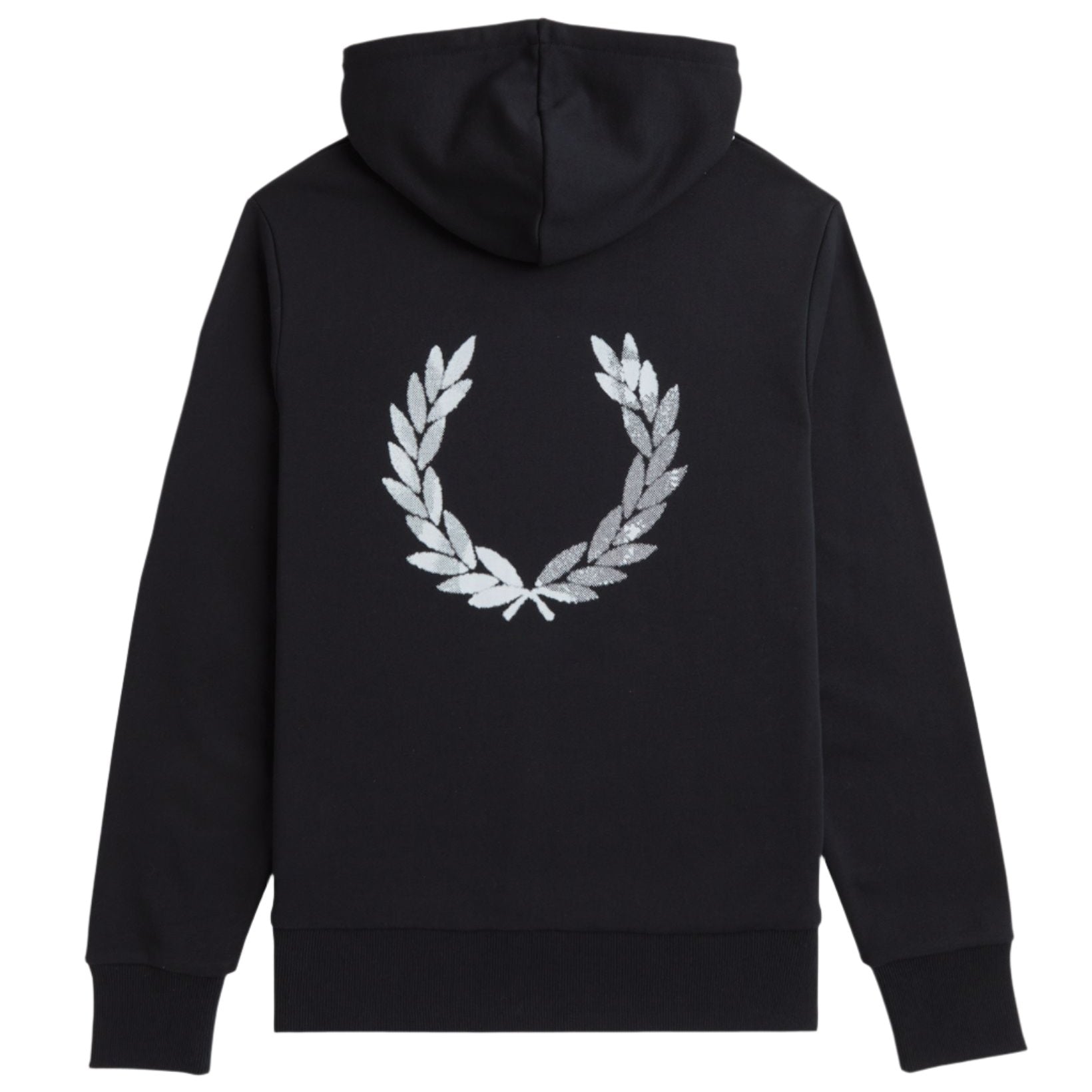 Fred Perry Advantage Perry Hooded Sweatshirt Black – La La Land Store