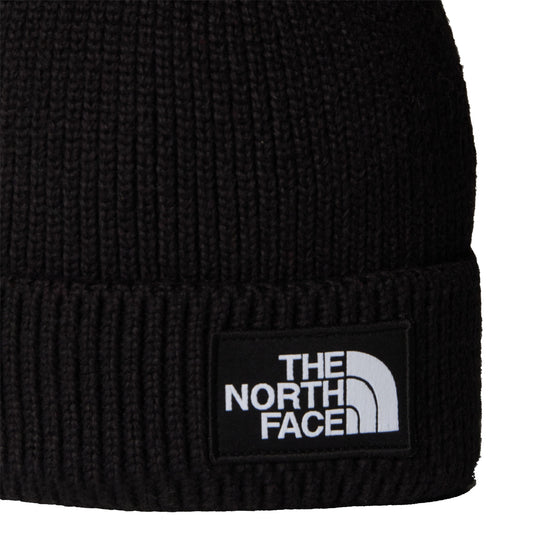 Gorro unissexo The North Face TNF Logo Box Cuffed em Preto