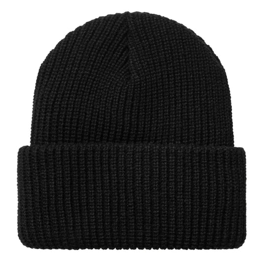 Carhartt WIP OG Heart Train Beanie Black. Foto da parte de trás.