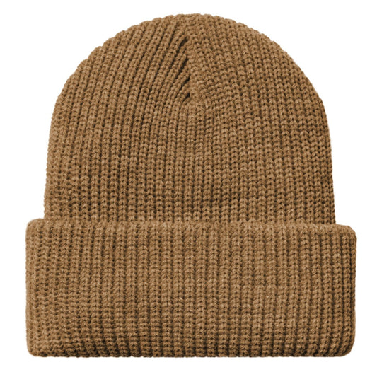 Carhartt WIP OG Heart Train Beanie Hamilton Brown. Foto da parte de trás.