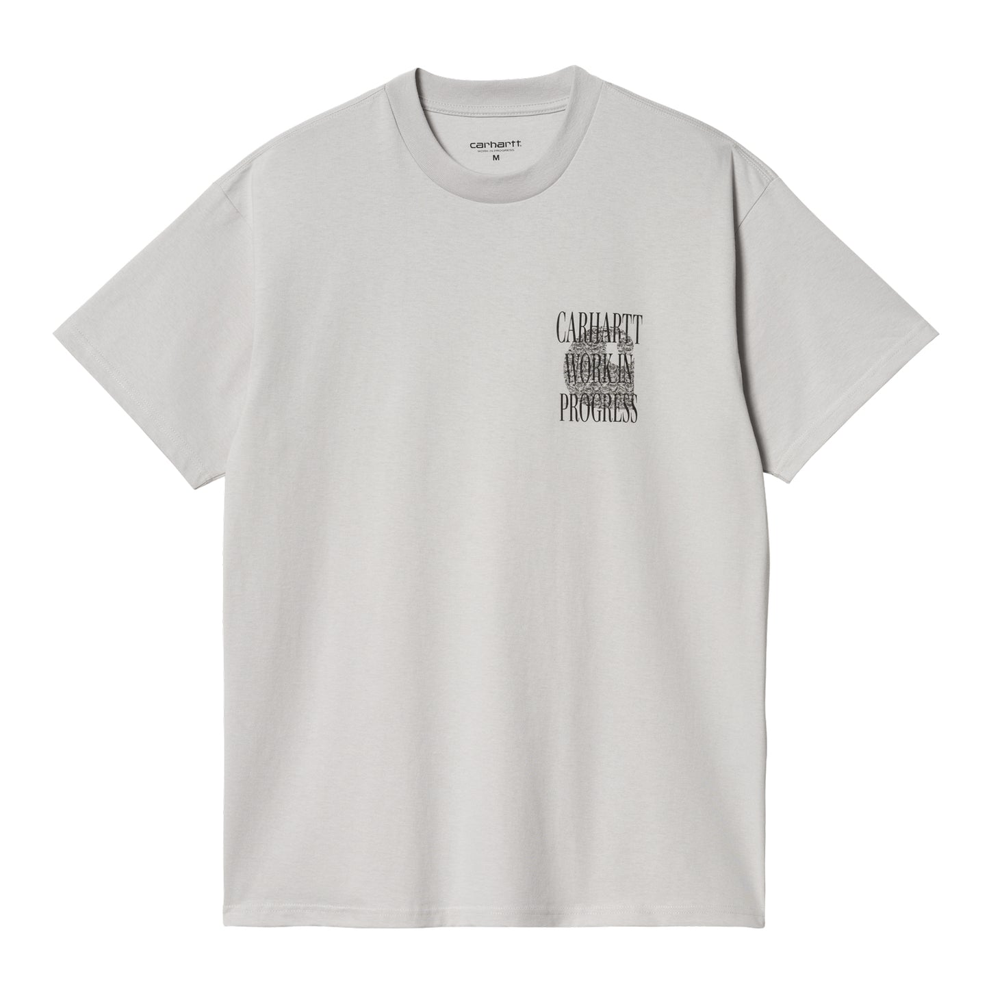 Carhartt WIP Always a WIP T-Shirt Sonic Silver. Foto da parte da frente.