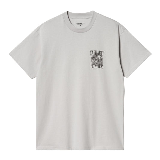Carhartt WIP Always a WIP T-Shirt Sonic Silver. Foto da parte da frente.