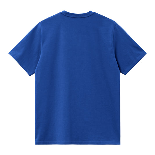 Carhartt WIP Chase T-Shirt Acapulco/Gold. Foto da parte de trás.