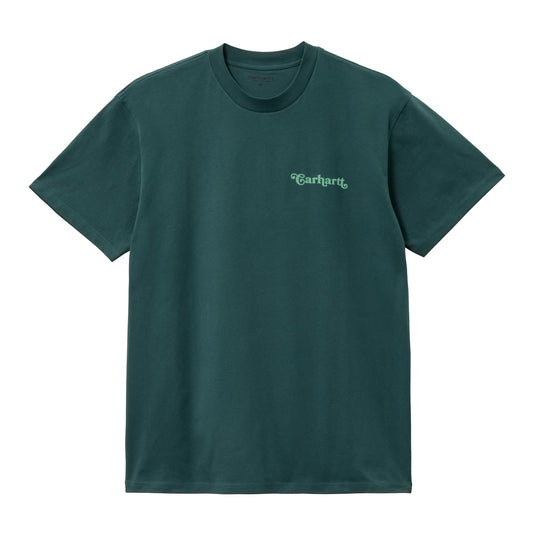 Carhartt WIP Fez T-Shirt Botanic. Foto da parte da frente.