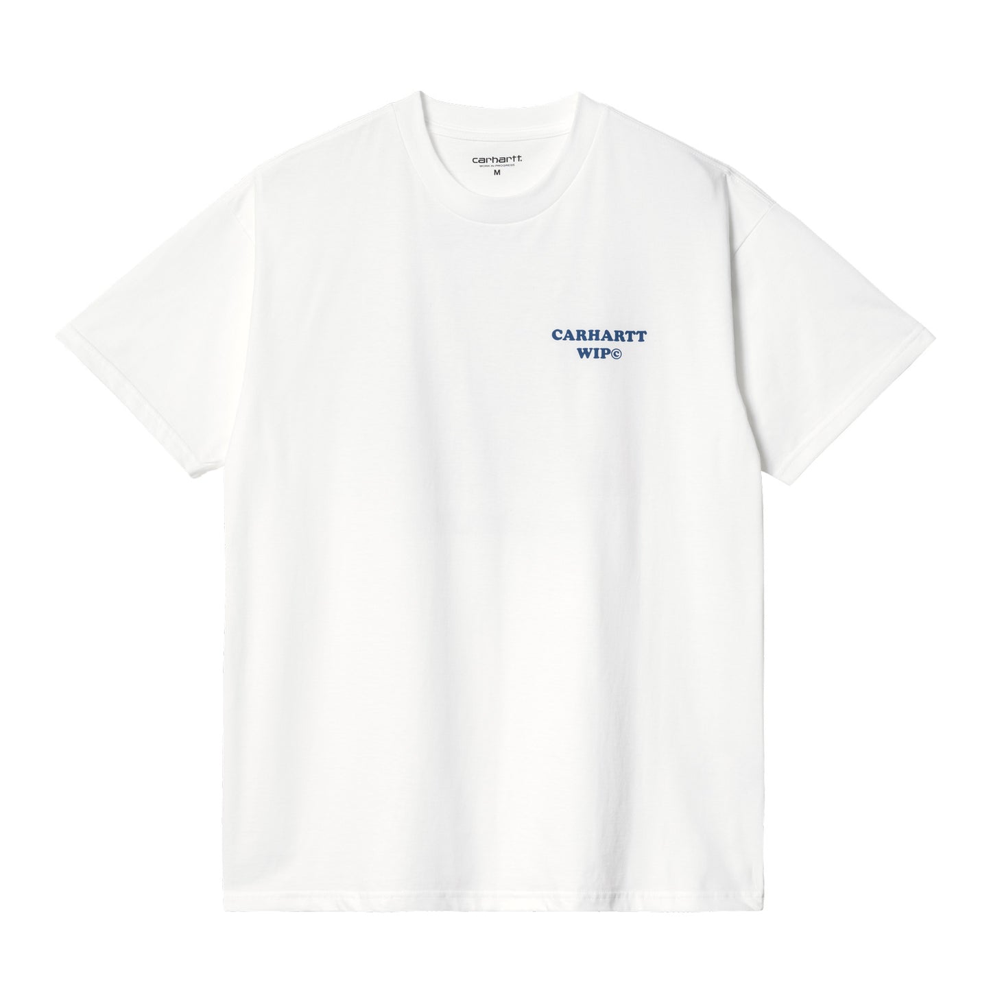 Carhartt WIP Isis Maria Dinner Short Sleeve T-Shirt White. Foto da parte da frente.