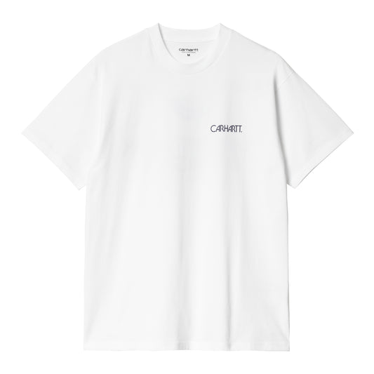 Carhartt WIP Soil T-Shirt White. Foto da parte da frente.