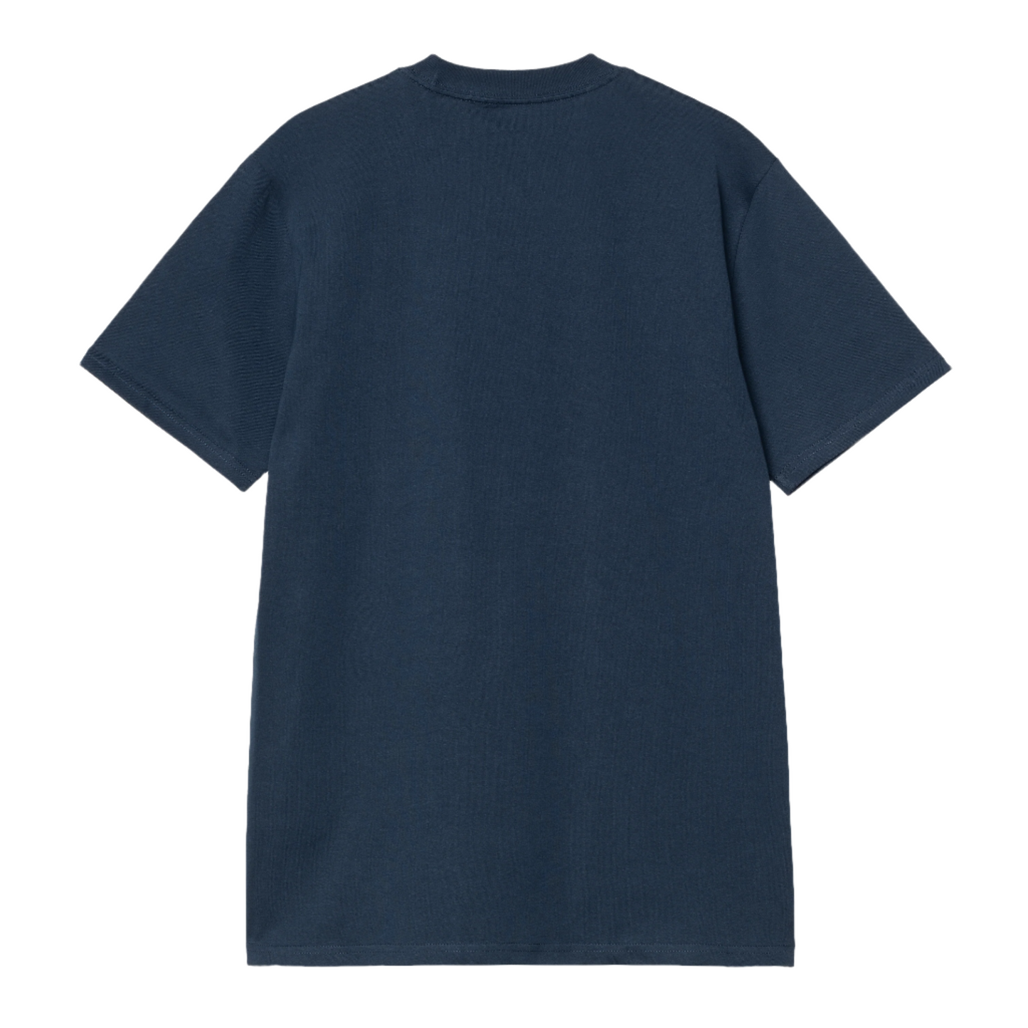 T-Shirt de manga curta Carhartt WIP Script Ink/Air Yellow. Foto da parte da frente.