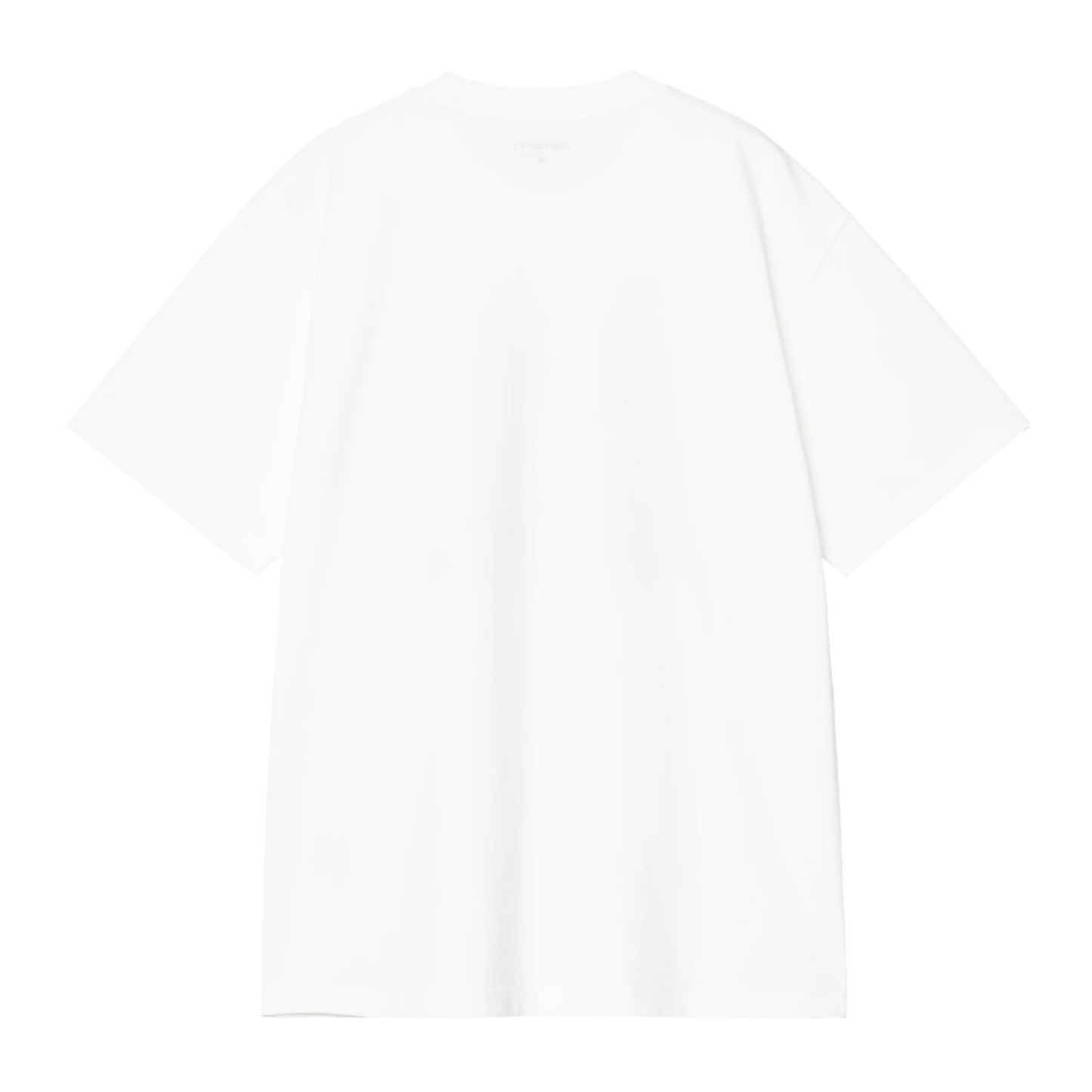 Carhartt WIP Valley S/S T-Shirt White. Foto da parte de trás.