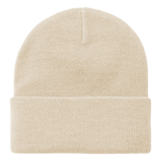 Carhartt WIP Short Watch Hat Moonbeam. Foto da parte de trás.