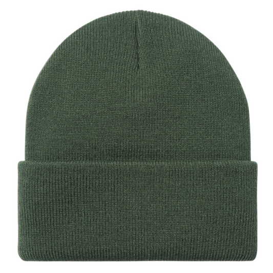Carhartt WIP Signature Beanie Sycamore Tree/Dusty Rose. Foto da parte de trás.