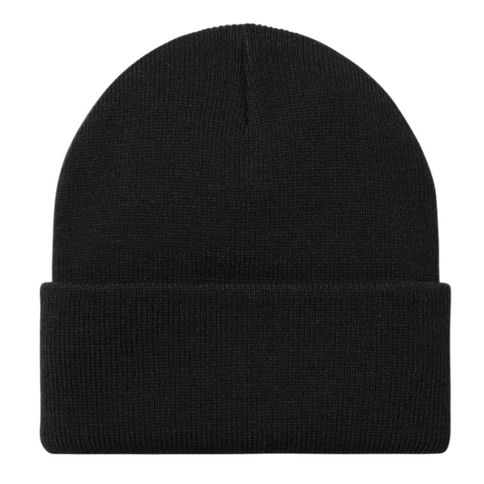 Carhartt WIP Signature Beanie Black/Wax. Foto da parte de trás.
