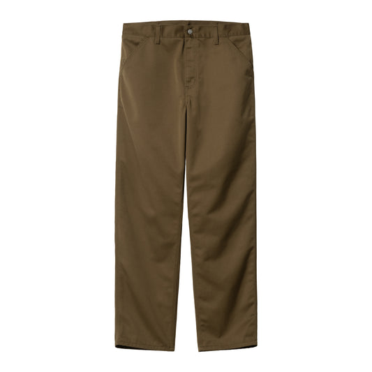 Carhartt WIP Simple Pant Lumber. Foto da parte da frente.